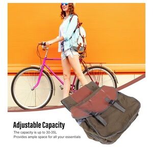 Asixxsix Bike Rack Bag